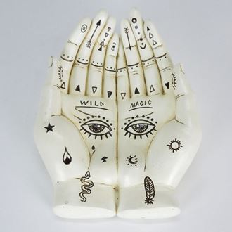 39716 - Palmistry Hands With Eye (wall hanging)