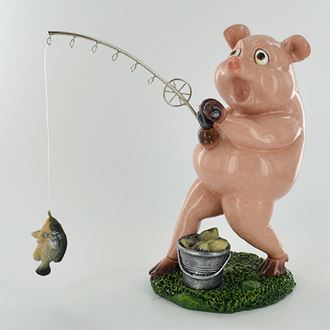 80402 Comical Pig Fishing